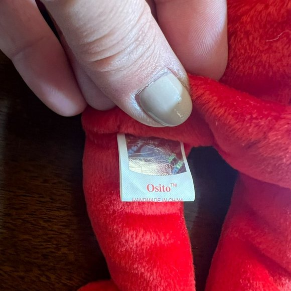 Osito the Bear Ty Beanie Baby - Mexican Bear - Picture 8 of 8